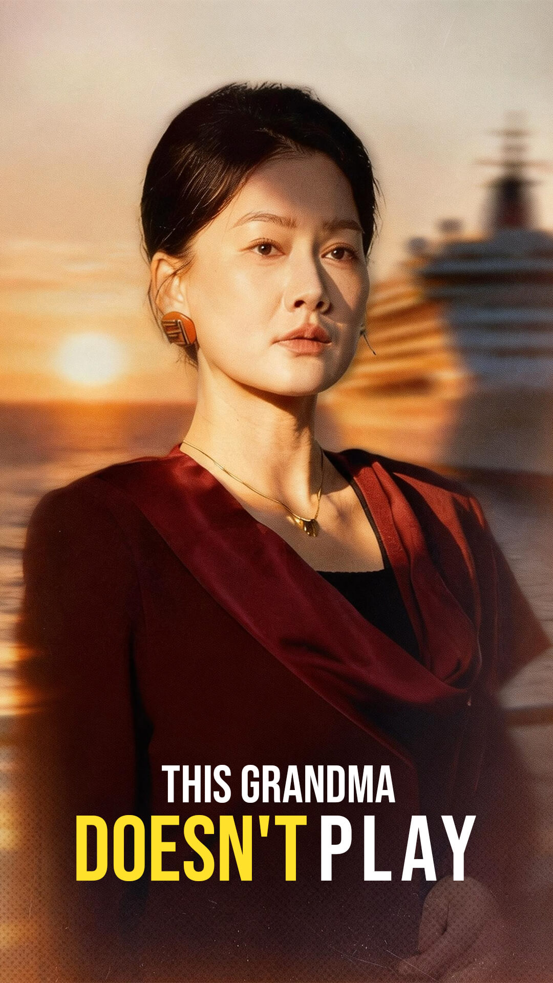 Nenek ini tidak mainmain