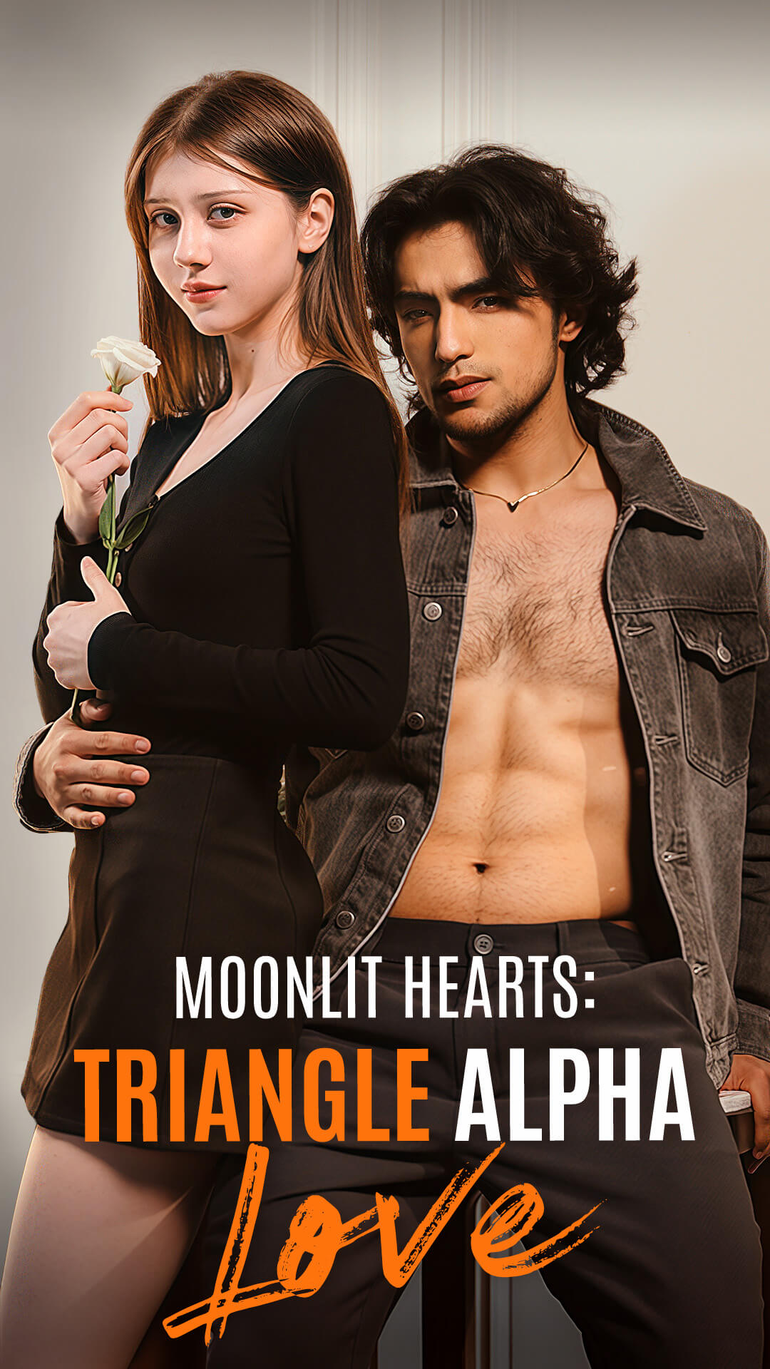 Hati yang disinari bulan: Cinta segitiga alfa