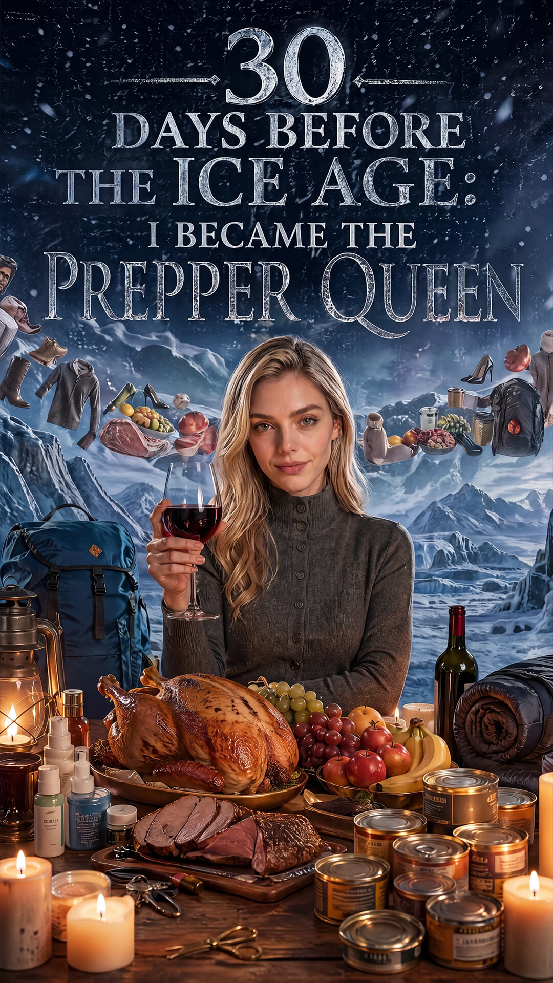 30 DAYS BEFORE THE ICE AGE: I BECAME THE PREPPER QUEEN